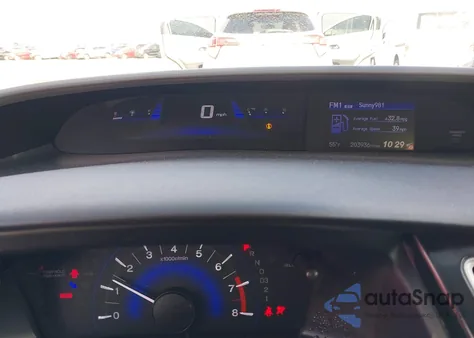 2013 Honda Civic Ex-L from USA, damaged, VIN 19XFB2F93DE245832